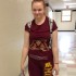 Miranda Klemz shows off her Minnesota pride with a University of Minnesota outfit for spirit week. Many students and teachers are participating in the dress up days this week. Themes this year include backwards day, cartoon day, Minnesota pride day, neon day, and Tiger pride day.