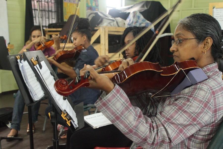 Band director opens music school in Guyana, South America