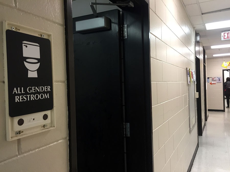 HB 1008 would force transgender and non-binary students to use the facilities of their assigned biological sex. This is in stark contrast to the gender neutral bathroom at South High, which anyone can use regardless of gender identity. 