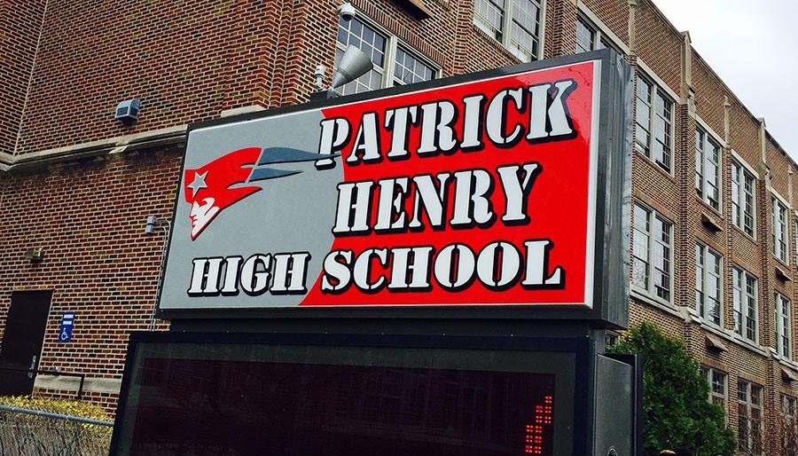 Patrick Henry High School is located in North Minneapolis. The district identifies 47% of students as African-American, 34% as Asian-American, 9% as Hispanic American, 8% as White, and 2% as Native American. 