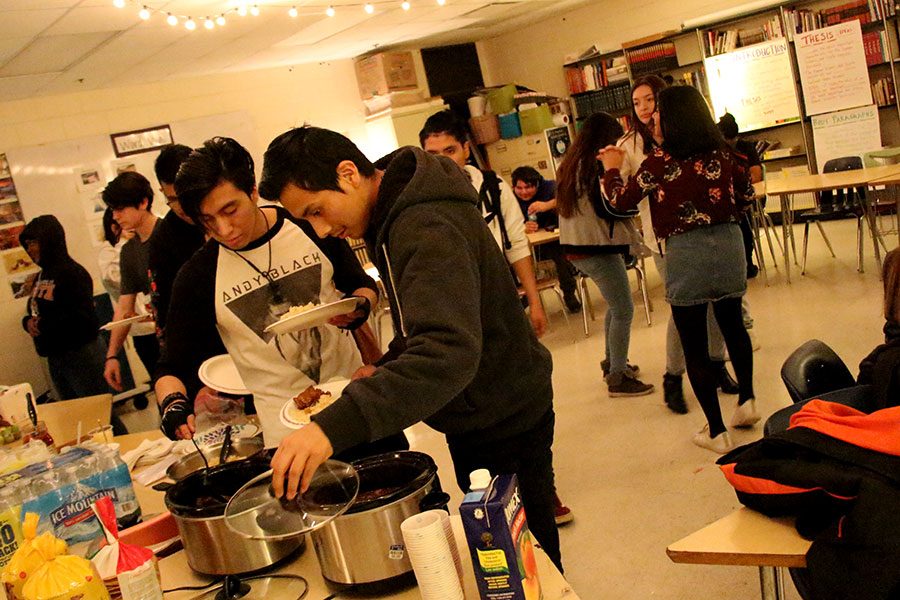 UNIDOS celebrated their second annual holiday party on December 20th. All South High students were invited to help kick off the winter break. There was food, dancing, energetic music, and a lots of smiling faces. 
