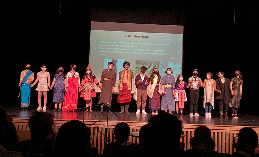 Asian+Student+Association+members+wear+clothing+of+their+cultural+heritage+at+the+end+of+their+May+Production+performance.+%E2%80%9CIt+was+really+awe-inspiring+to+see+so+much+of+the+culture+that+I+never+got+to+learn+about+when+I+was+younger.+So+much+Asian+pride+that+was+shown+during+the+performance.+It+was+amazing+to+see+because+I+haven%E2%80%99t+seen+anything+like+that+ever+before%2C+said+junior+Mia+Lambert.