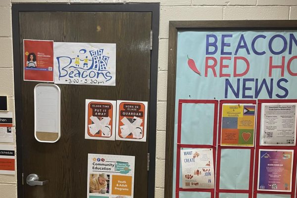 Picture of Annie Chen's office, head of Beacons, where you can find Beacons news and new clubs to join.